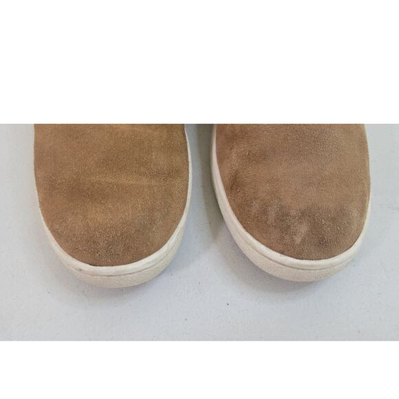 UGG Boots Womens 7 Brown Suede Shealing Sherpa Lined Slip On Casual Warm Boot - Picture 5 of 10